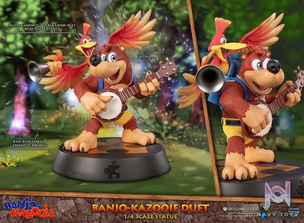 First 4 Figures – Banjo-Kazooie Banjo-Kazooie Duet 1/4 scale statue BKBD4ST (Licensed)