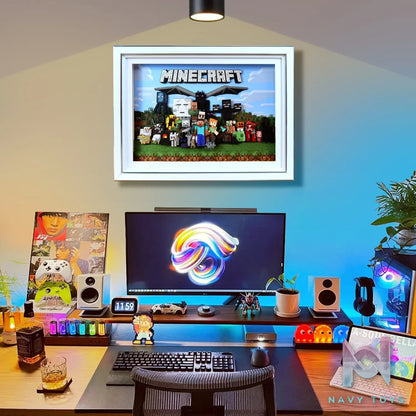 KALA HOME Studio – Minecraft Multiple Characters 3D Decorative Painting Minecraft