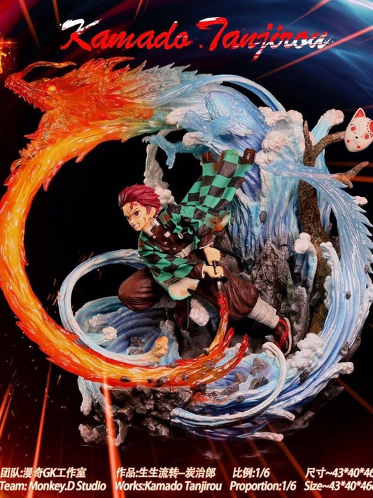 Kamado Tanjiro - Kimetsu no Yaiba - Monkey D Studio resin statue monkey d studio anime figure