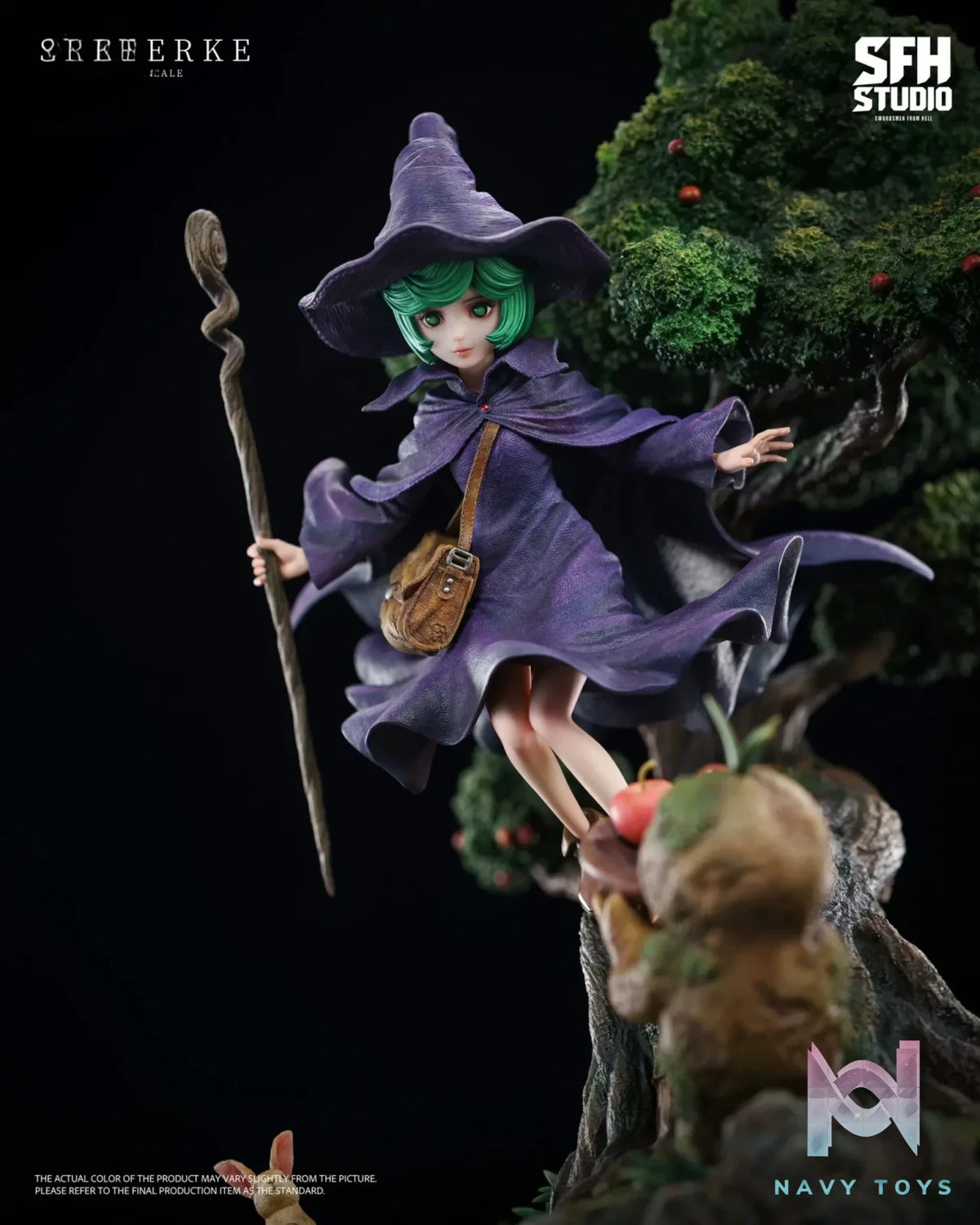 Schierke - Berserk- Swordsmen from Hell Studio resin statue Navy Toys anime figure