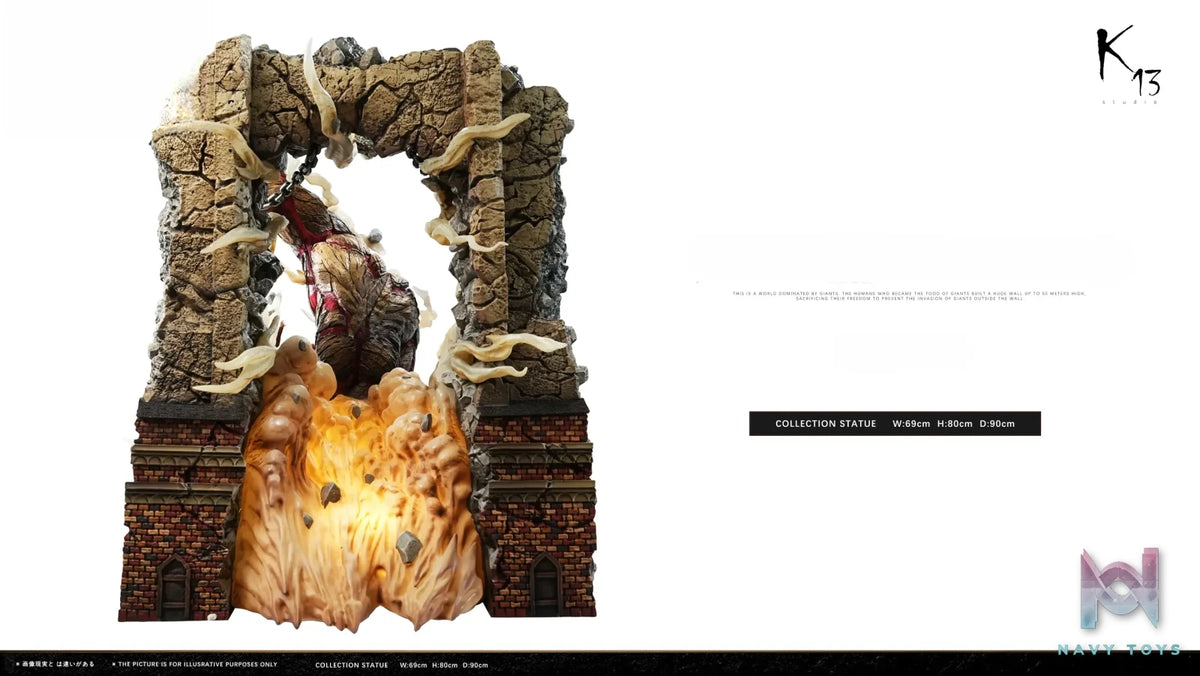 K13 Studio X Poker Monster Studio – Armored Titan Attack On Titan