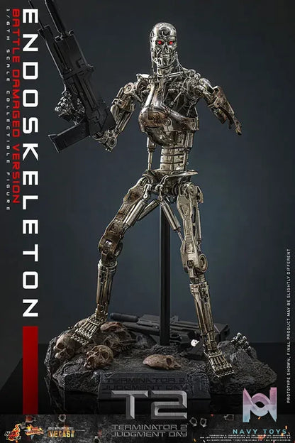 HOTTOYS – Movie Masterpiece DIECAST 1/6 Endoskeleton (Battle Damage) MMS840D77 (Licensed)