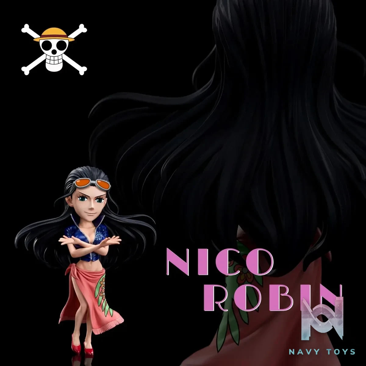 A+ Studio - One Piece Fish man Island Nico Robin resin statue Navy Toys anime figure