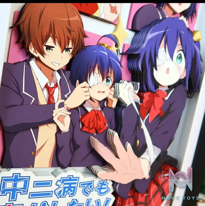 KALA HOME Studio – Takanashi Rikka X Togashi Yuta #02 3D Decorative Painting Love, Chunibyo & Other Delusions!