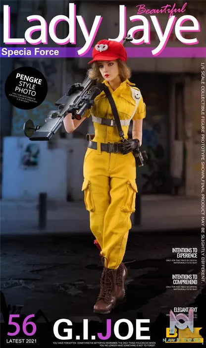 BBK Studio – Original 1/6 BBK012 GIJOE Jay Female Soldier Action Figure