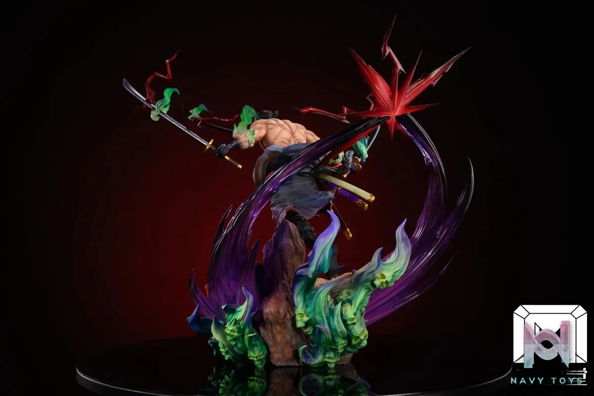 Model palace Studio - One Piece Roronoa Zoro resin statue Navy Toys anime figure