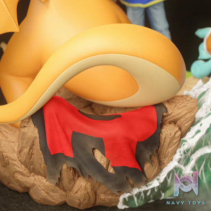 Black Swan Collectibles – Pokémon Ash Diorama & Red Diorama