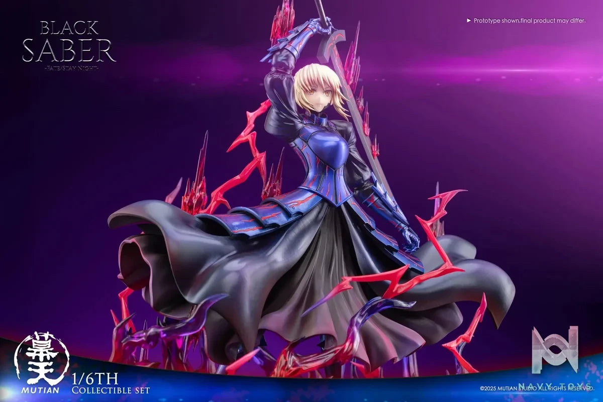 Mu Tian Studio - Fate/stay night Heaven's Feel Saber Alter resin statue Navy Toys anime figure