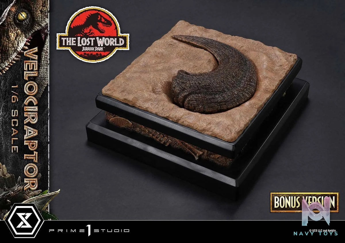Velociraptor resin statue prime 1 studio anime figure