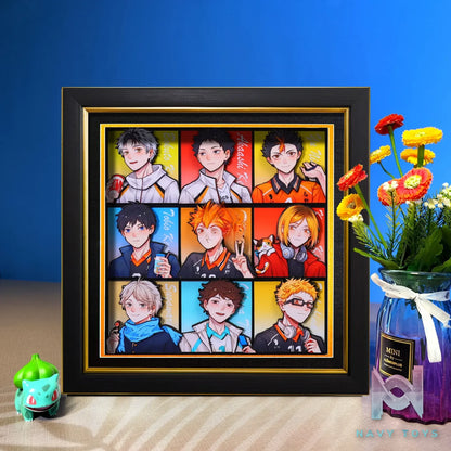 Yu Zhi Jiang Studio – Haikyu!! Multiple Characters Series #01 3D Decorative Painting Haikyu!!