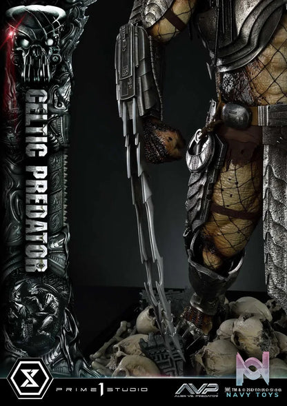 Prime 1 Studio Museum Masterline Alien vs. Predator Celtic Predator MMPR-05 MMPR-05S