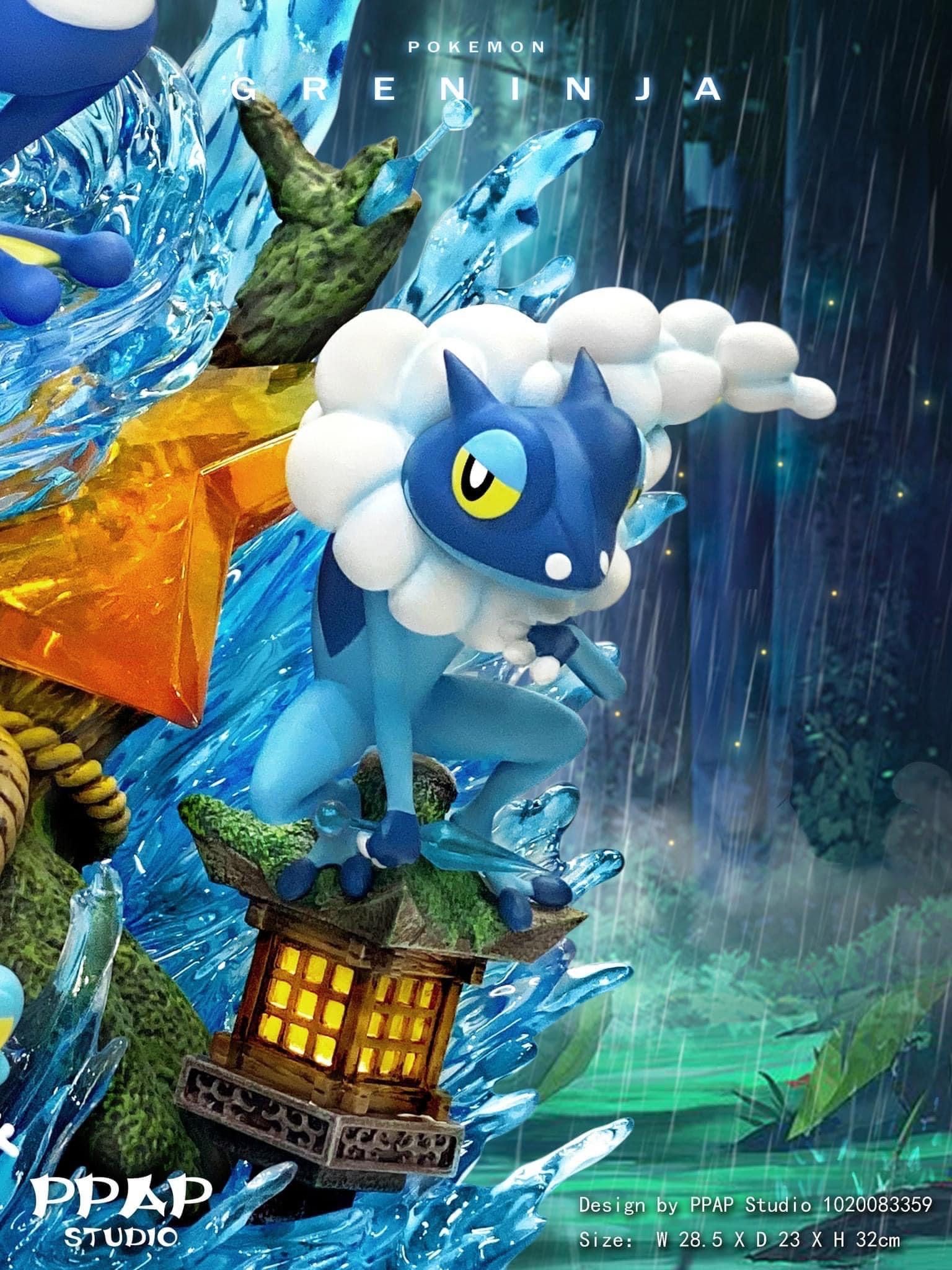 Greninja Family - PPAP Studio resin statue ppap studio anime figure