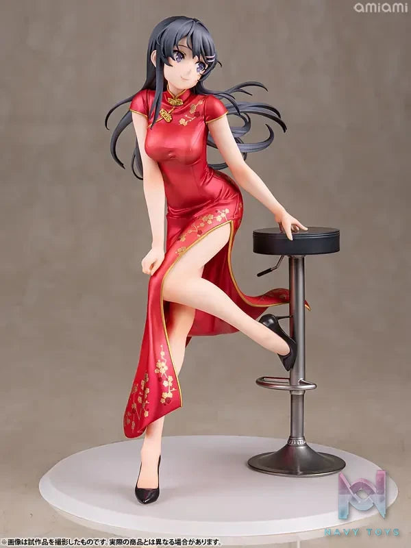WING – Rascal Does Not Dream of Bunny Girl Senpai Mai Sakurajima Chinese Dress ver. 1/7 Complete Figure (Licensed)