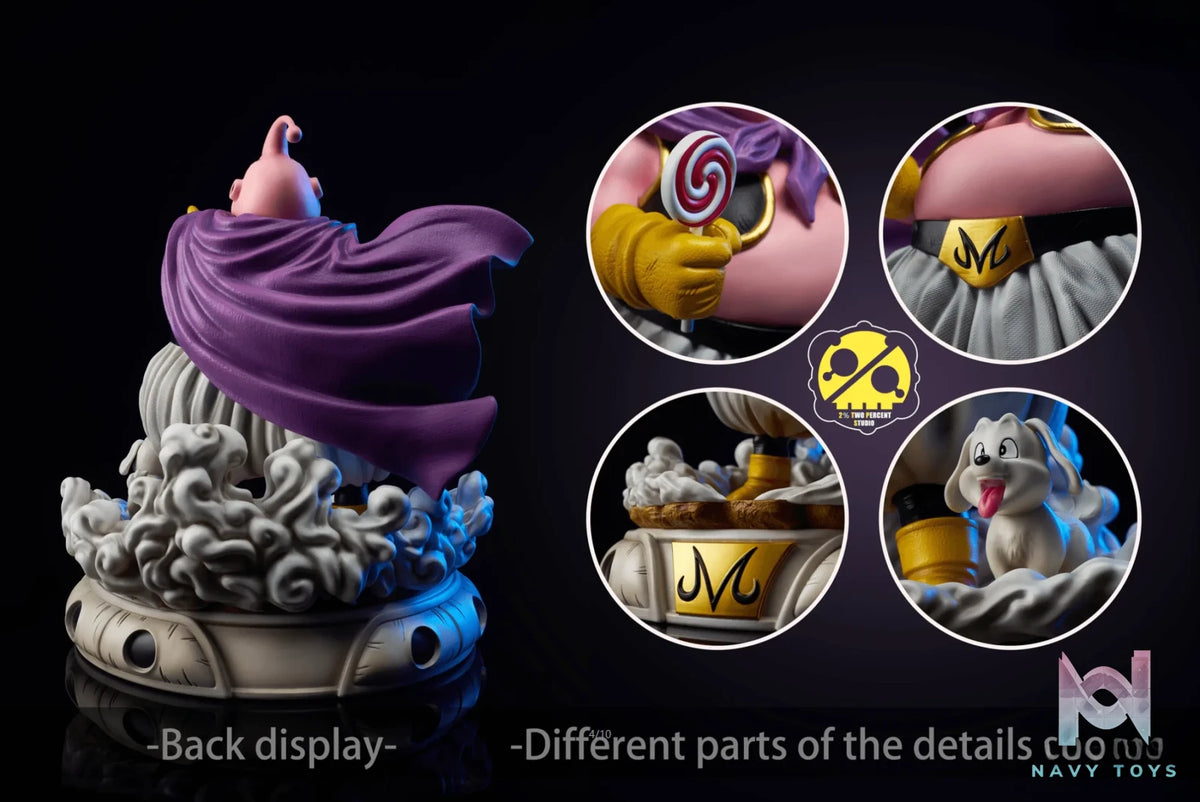 2% Studio – Dragon Ball Fat Buu holding a lollipop