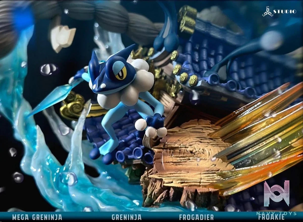 Mega Greninja resin statue 666 Studio anime figure