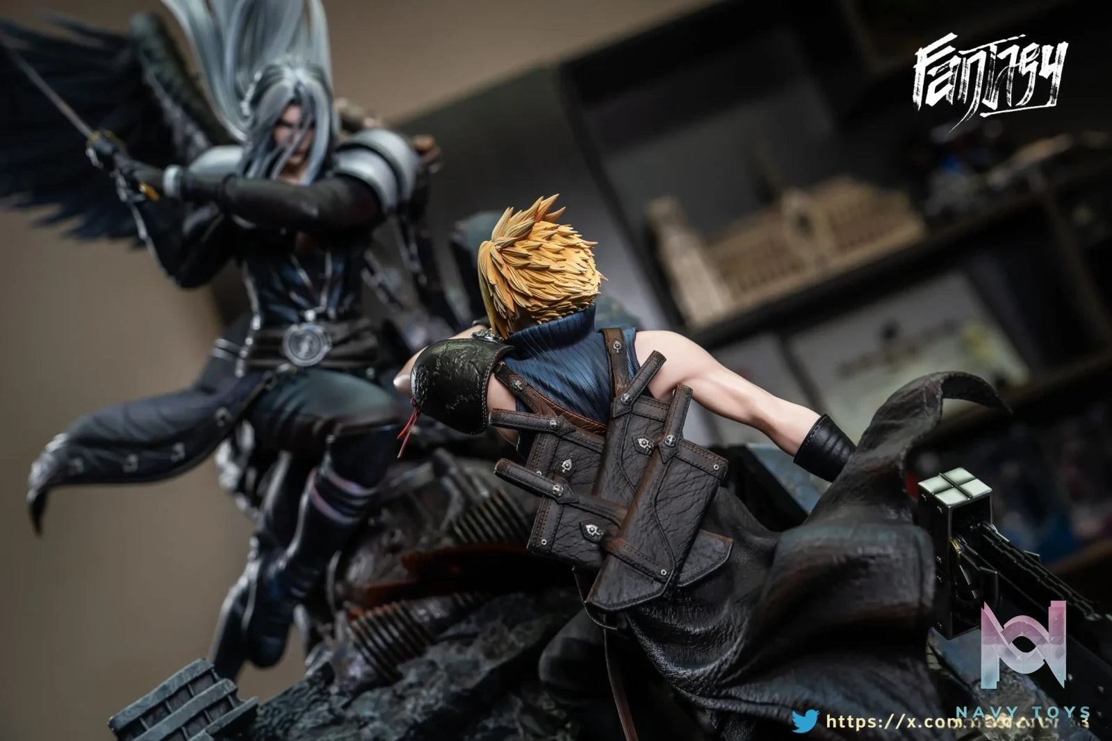 FANTASY Studio & Dragon Studio – Final Fantasy Sephiroth VS Cloud Strife