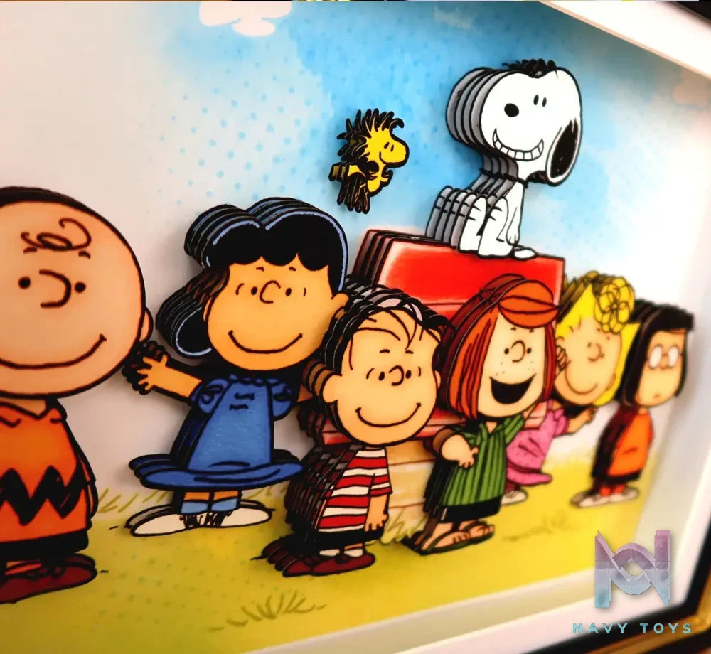 KALA HOME Studio – Peanuts Multiple Characters 3D Decorative Painting Peanuts