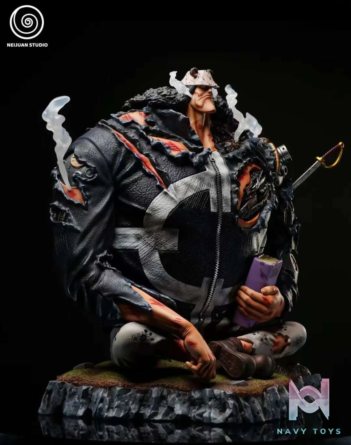 NEIJUAN Studio – One Piece Battle Damaged Bartholomew Kuma