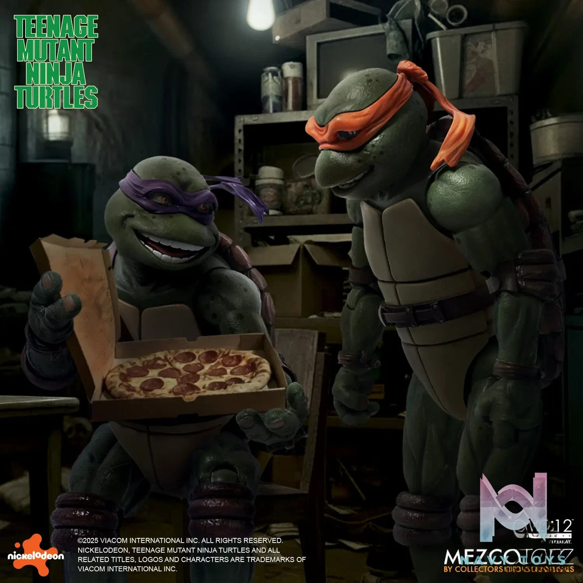Mezco Studio – Teenage Mutant Ninja Turtles (1990) Boxed Set 1/12 Action Figure (Licensed)