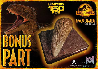 Prime 1 Studio – Legacy Museum Collection Jurassic World: Dominion(Film) Giganotosaurus 1/15 scale LMCJW3-04 LMCJW3-04S (Licensed)