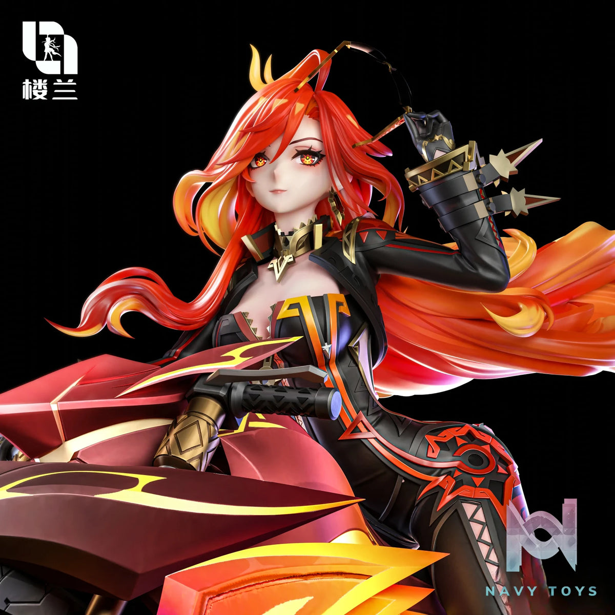 Lou Lan Studio – Genshin Impact Pyro God Motorcycle Mavuika