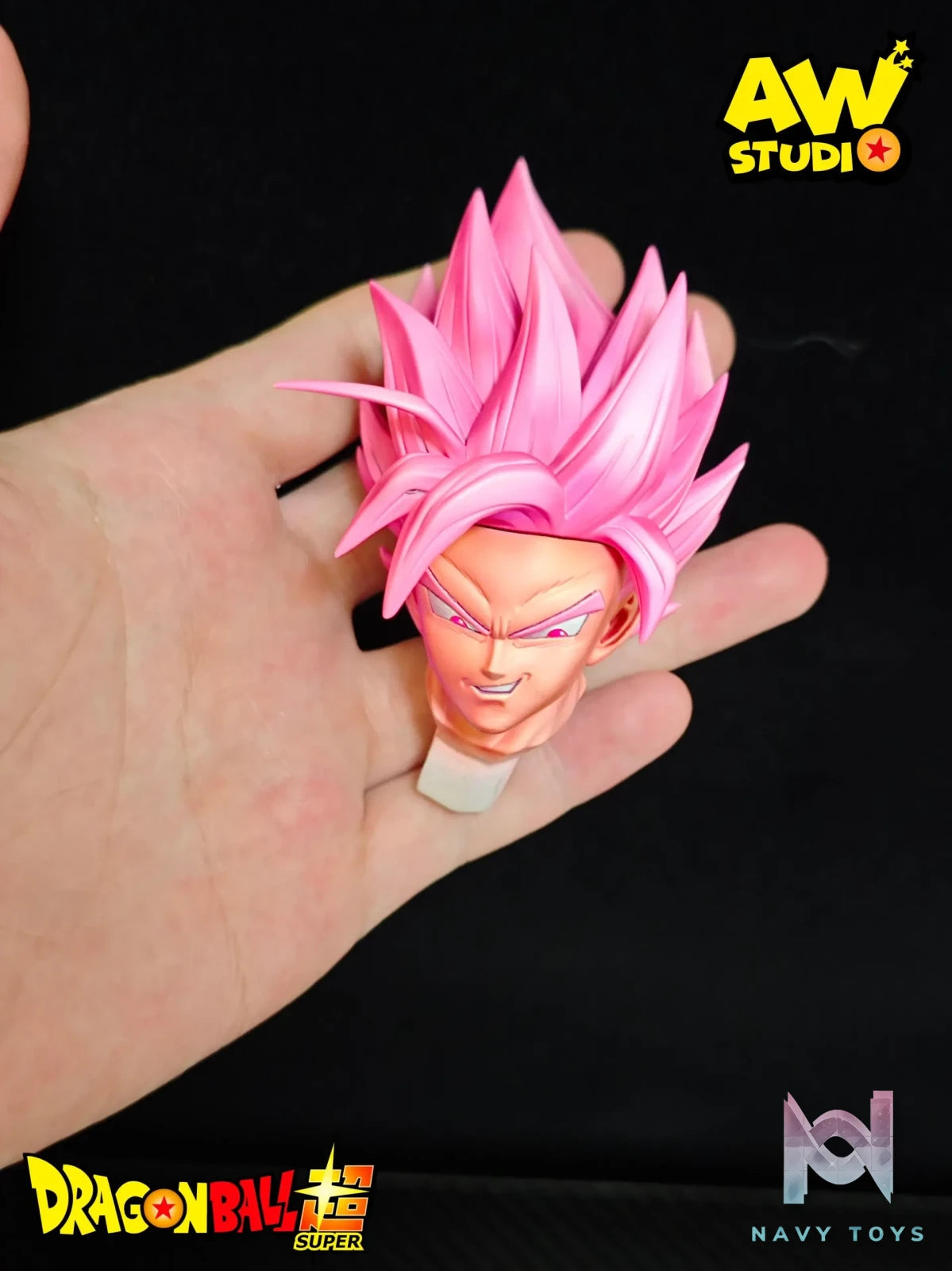 AW Studio – Dragon Ball Mask Super Saiyan Rosé