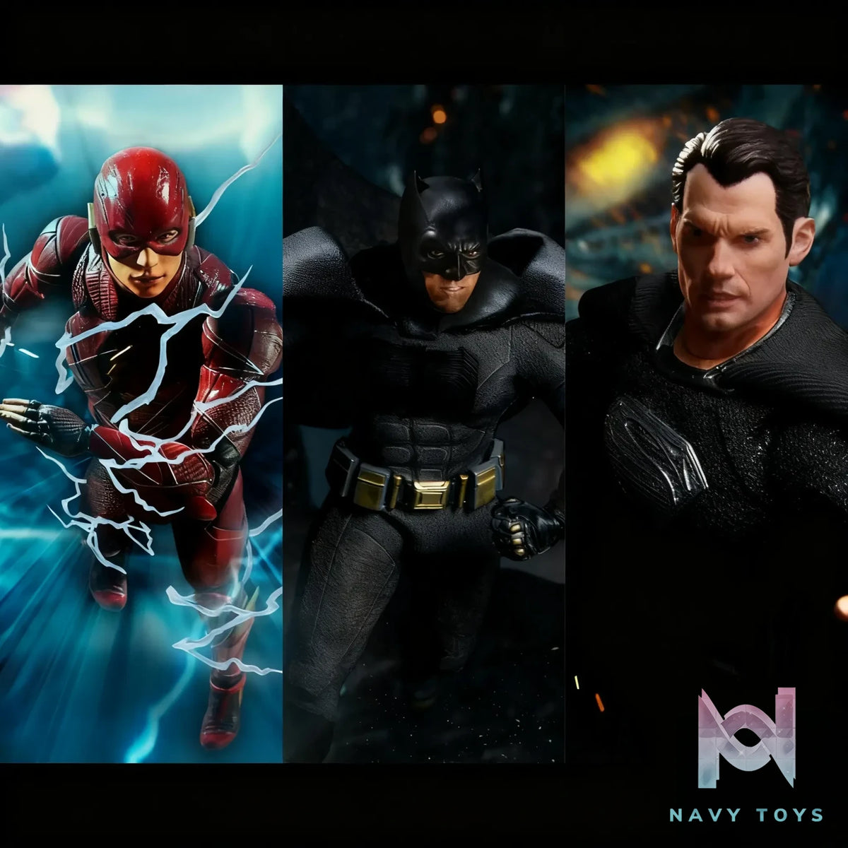 Mezco Studio – Zack Snyder’s Justice League Deluxe Steel Boxed Set (Licensed)