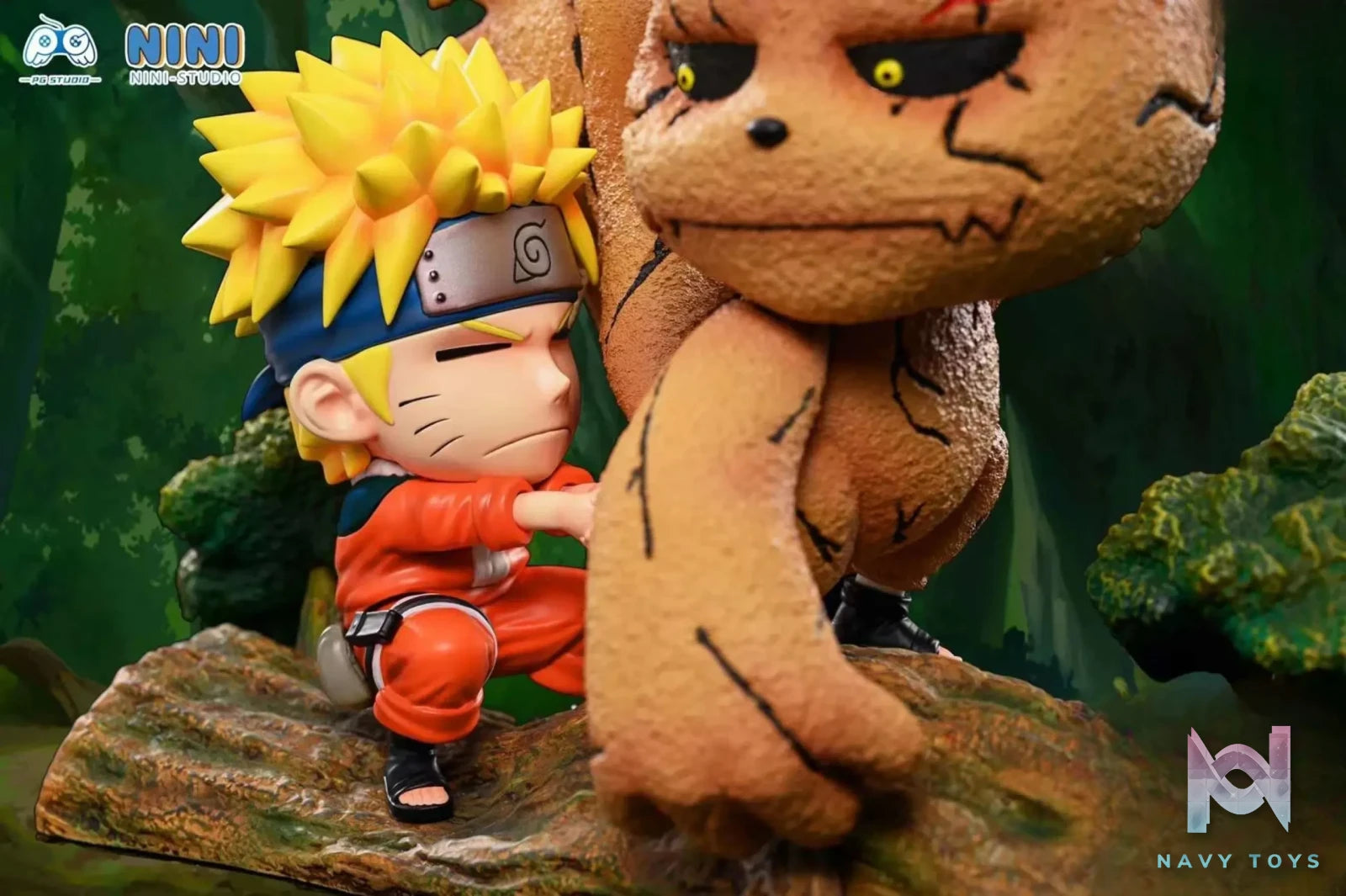 NiNi Studio & PG Studio Naruto Uzumaki Naruto & Gaara