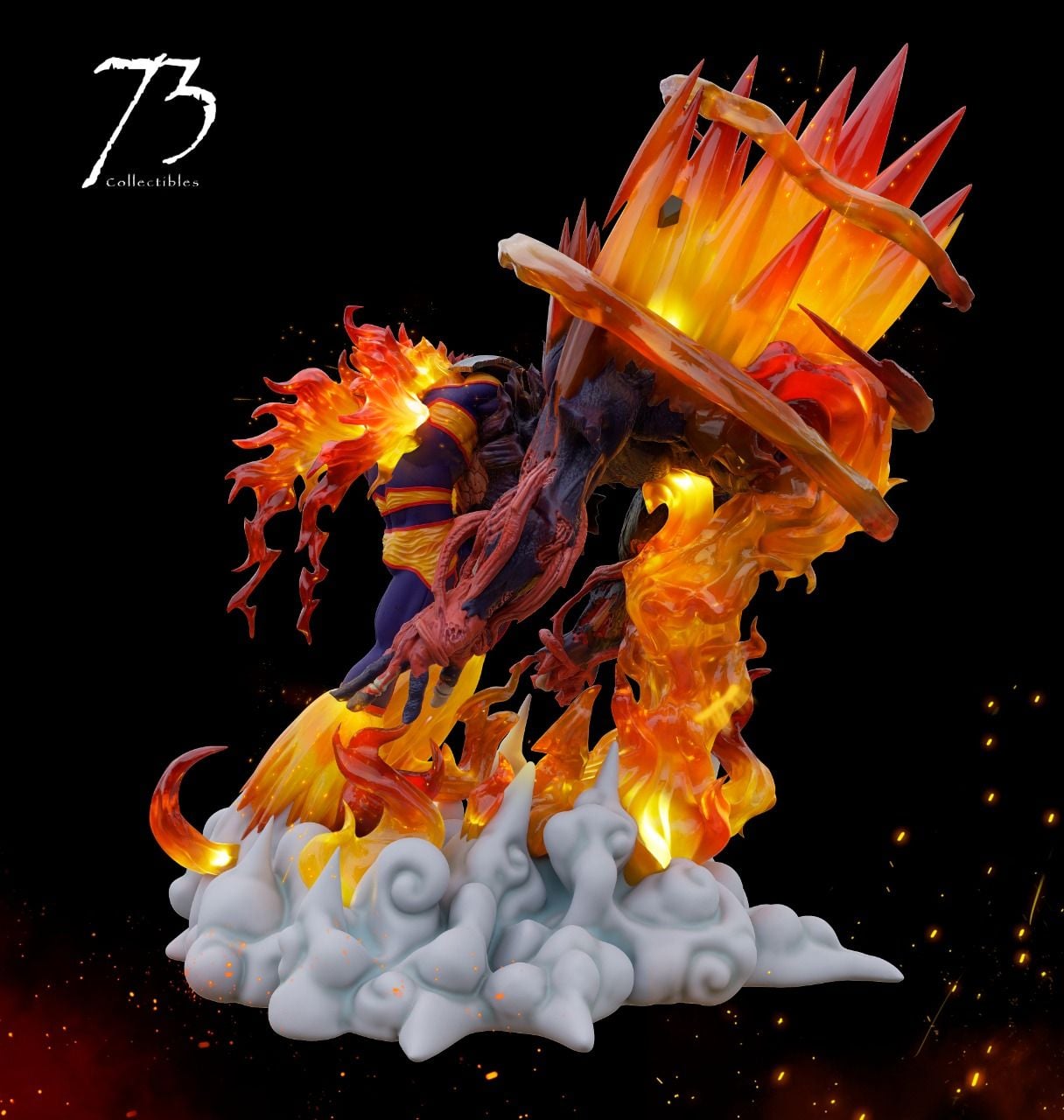 Endeavor Prominence Burn - My Hero Academia - 73 Collectibles resin statue 73 Collectibles Studio anime figure