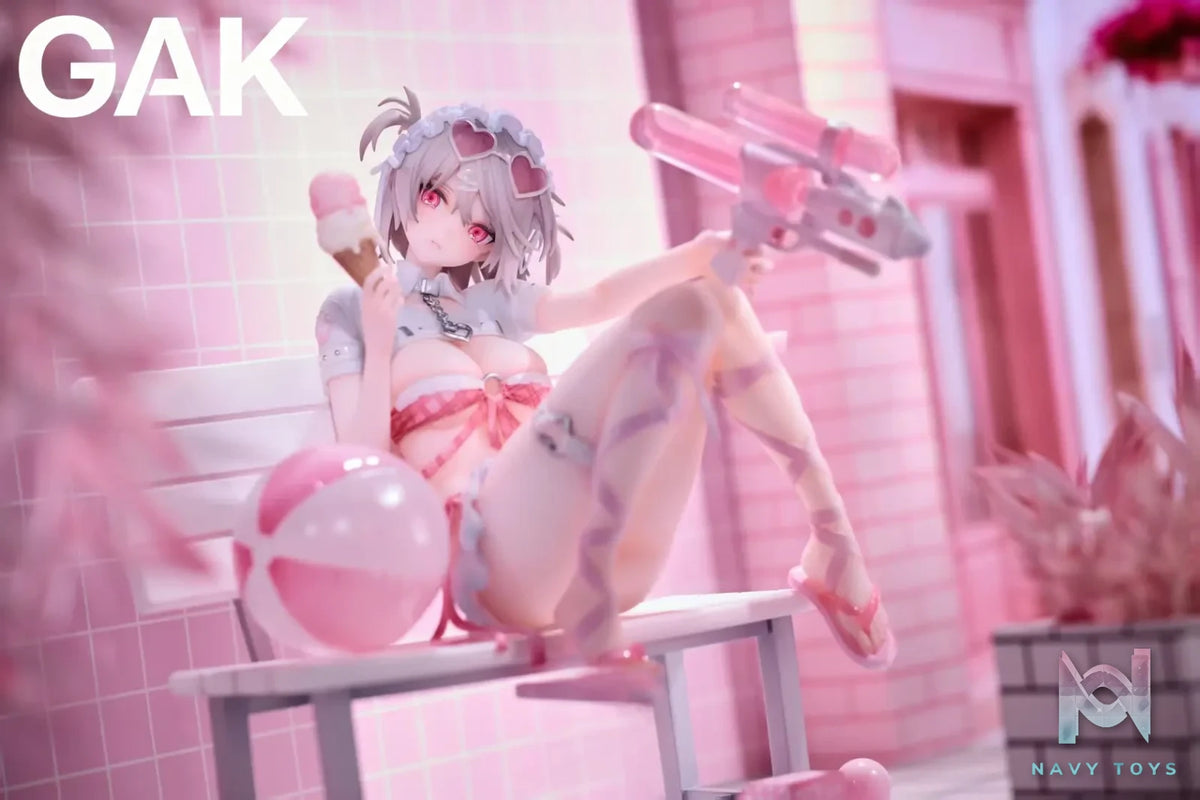 GAK Studio – Water Gun Girl Strawberry Ribbon Original