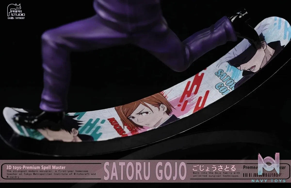 PRPR Studio - Jujutsu Kaisen Spoof Series 1: rocking toy Satoru Gojo resin statue Navy Toys anime figure