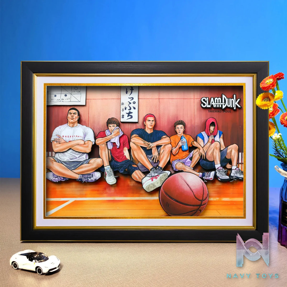Yu Zhi Jiang Studio – Slam Dunk Multiple Characters Series #6 3D Decorative Painting Slam Dunk