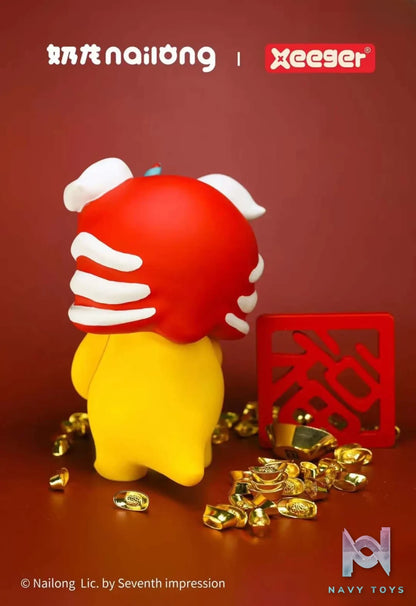XEEGER Studio & NAILONG Studio – Nailong & Qi Chinese New Year Series — Lion Dance