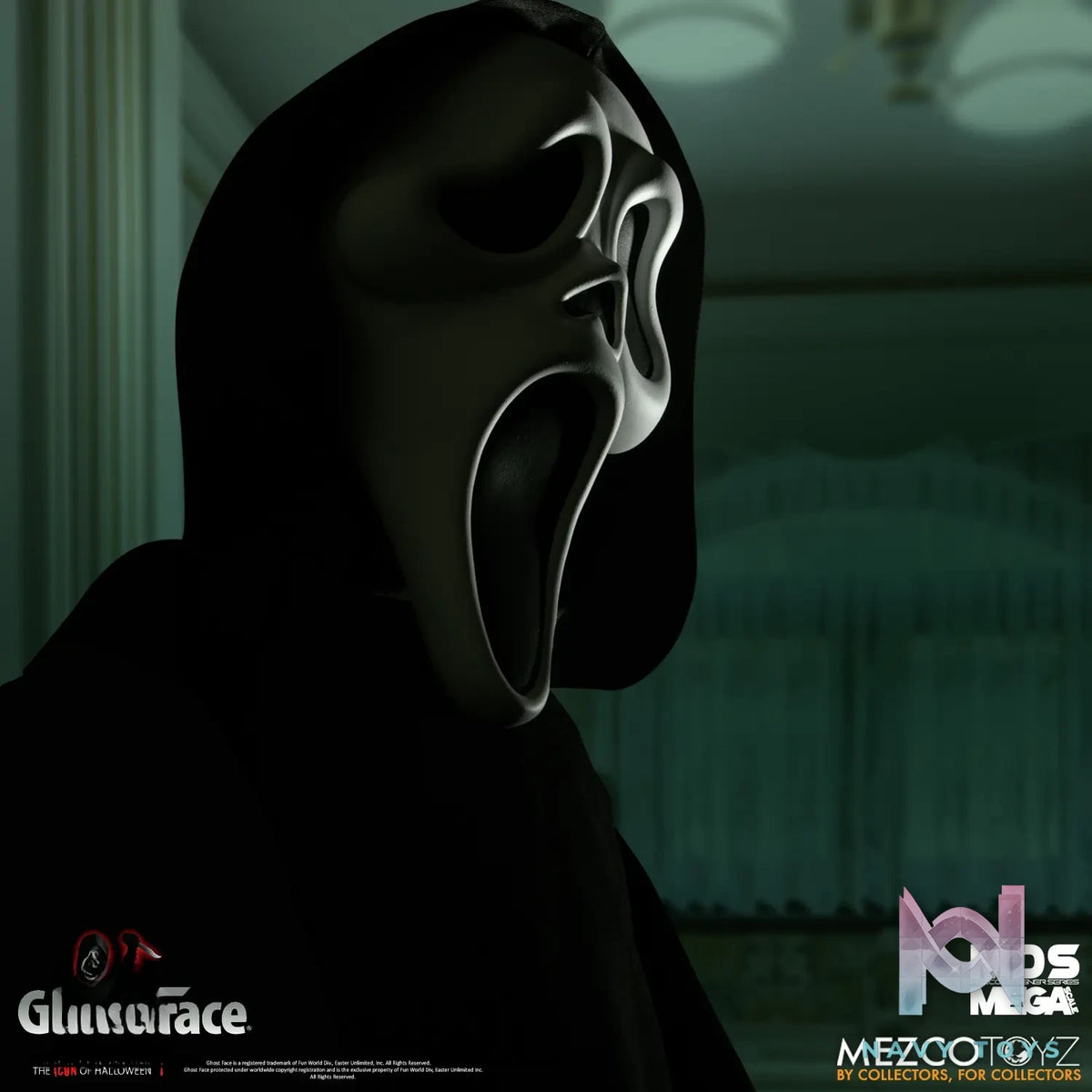 Mezco Studio – 1/12 Collective Scream Ghostface Action Figure (Licensed)