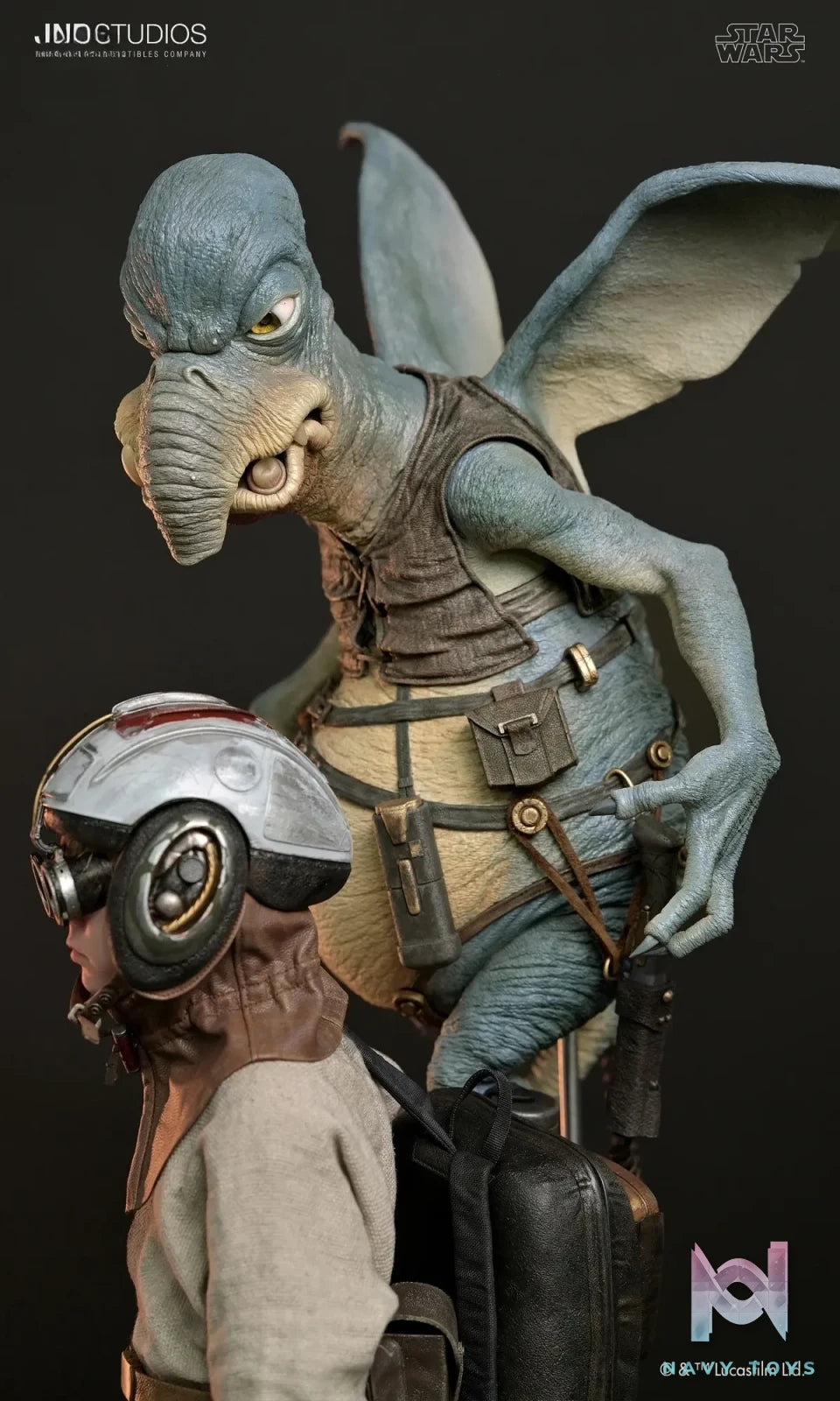 JND Studio – STAR WARS Young Anakin Skywalker X Watto 1/3 Scale Statue HMS-031 HMS-031D (Licensed)
