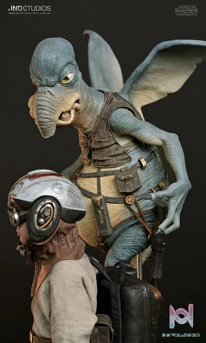 JND Studio – STAR WARS Young Anakin Skywalker X Watto 1/3 Scale Statue HMS-031 HMS-031D (Licensed)