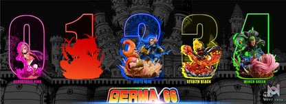 YZ Studio – One Piece Germa Transformation #4 Electric Blue Vinsmoke Niji
