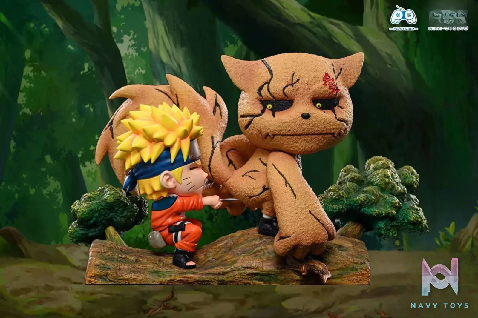 NiNi Studio & PG Studio Naruto Uzumaki Naruto & Gaara