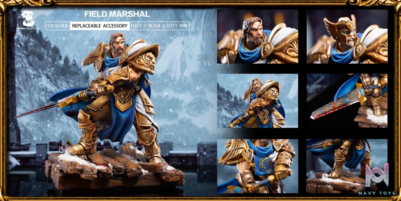 Laughing Skull Studio – World of Warcraft Classic Old World Series 01 Field Marshal VS Warlord