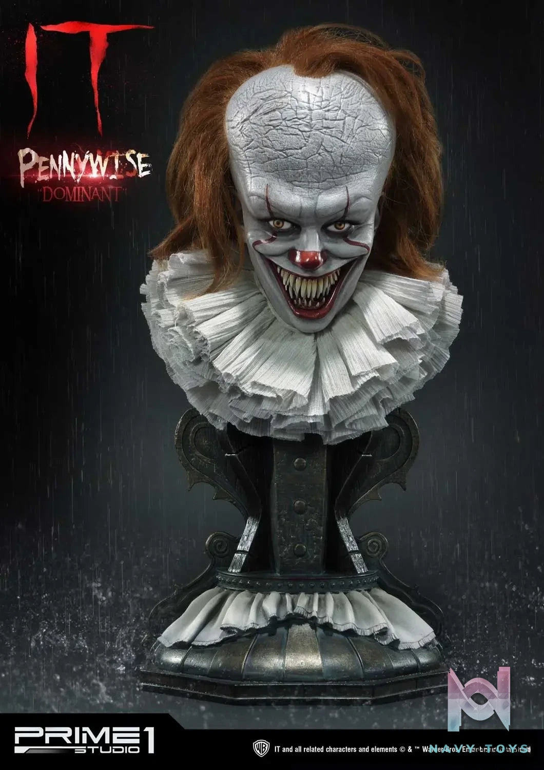 Prime 1 Studio – High Definition Bust IT (Film) Pennywise Head HDBIT-01 HDBIT-02 HDBIT-03 HDBIT-ALL (Licensed)