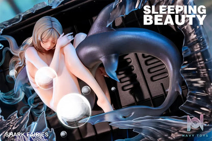 WeArtDoing Studio – Sleeping Beauty-Shark Fairies-Black Fin X Silver Fin (Licensed)