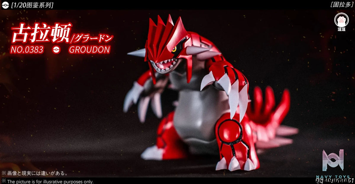WangWang Studio – Groudon Pokémon