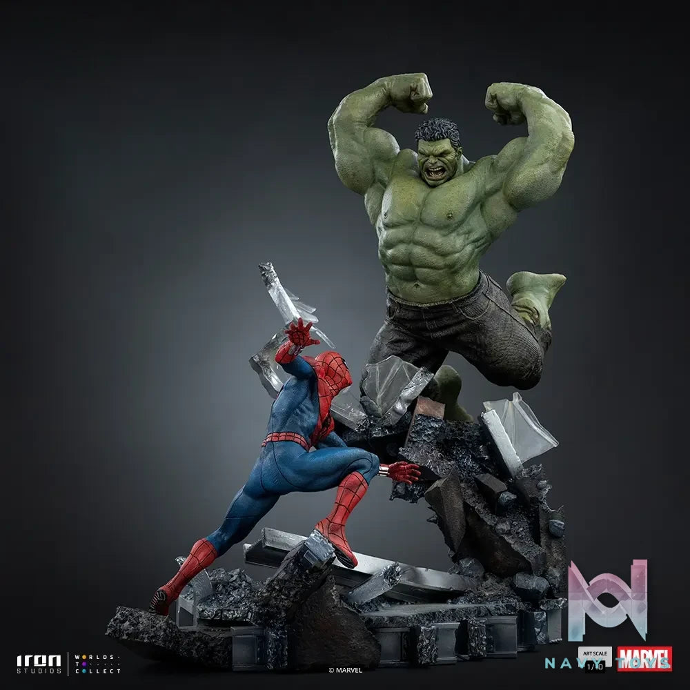 Iron Studio – Spider-Man vs Hulk – Spider-Man: Brand New Day – Art Scale 1/10 Statue MARCAS143426-10 (Licensed)