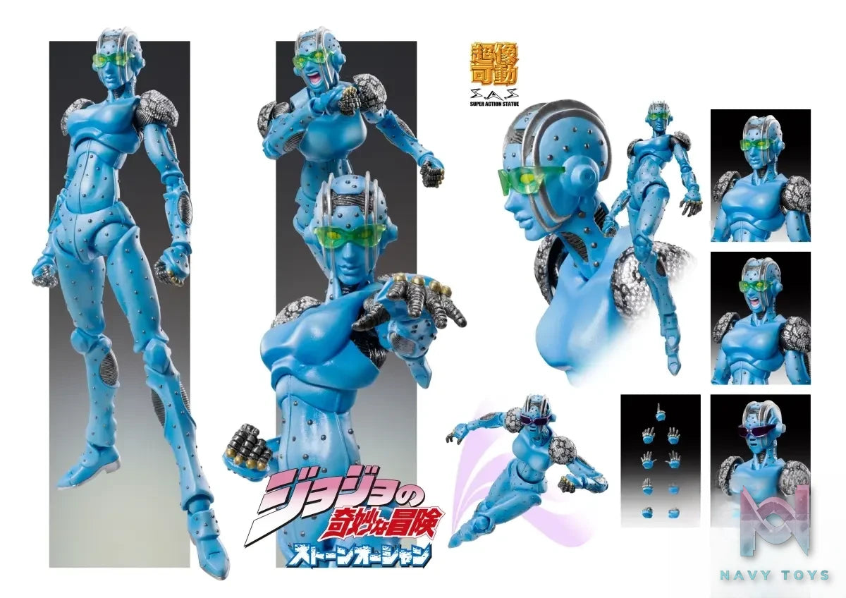 MEDICOS-E – Super Action Statue Stone Free JoJo’s Bizarre Adventure Part 6 Stone Ocean (Licensed)