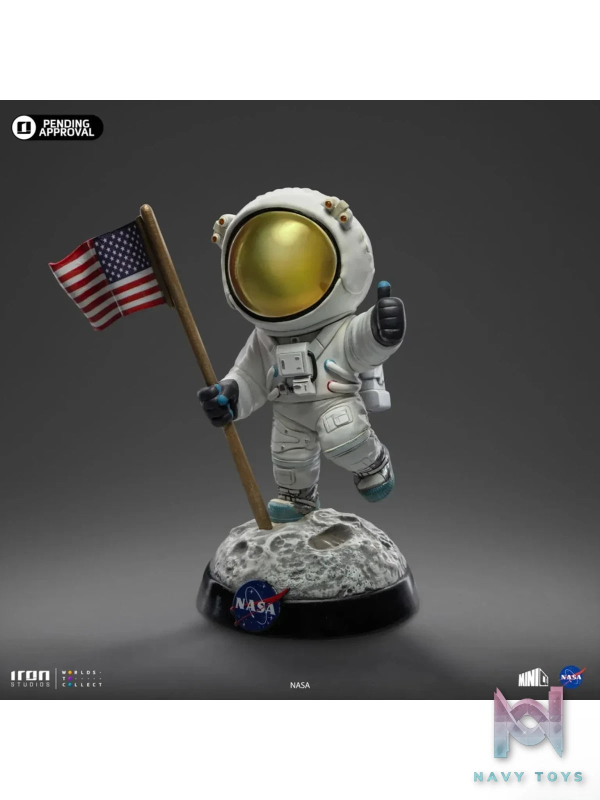Iron Studio – Marvel MiniCo Series Spider-Man & Splinter & Apollo 11 Astronaut & Captain America (Licensed)