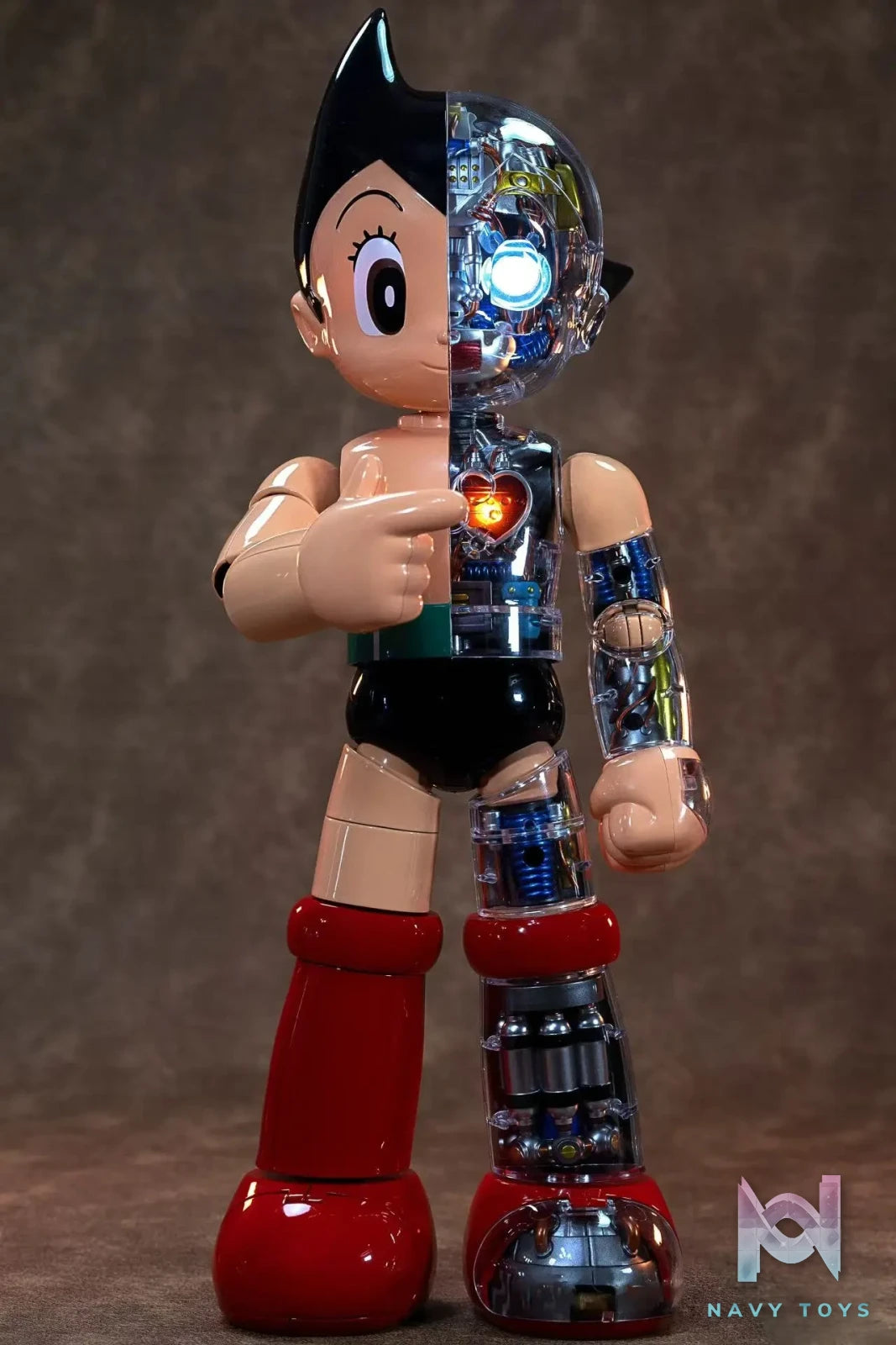 HUNG HING TOYS – Astro Boy TZKA-008 Alloy Action Figure Astro Boy Mechanical Clear DX 3.0 (Licensed)