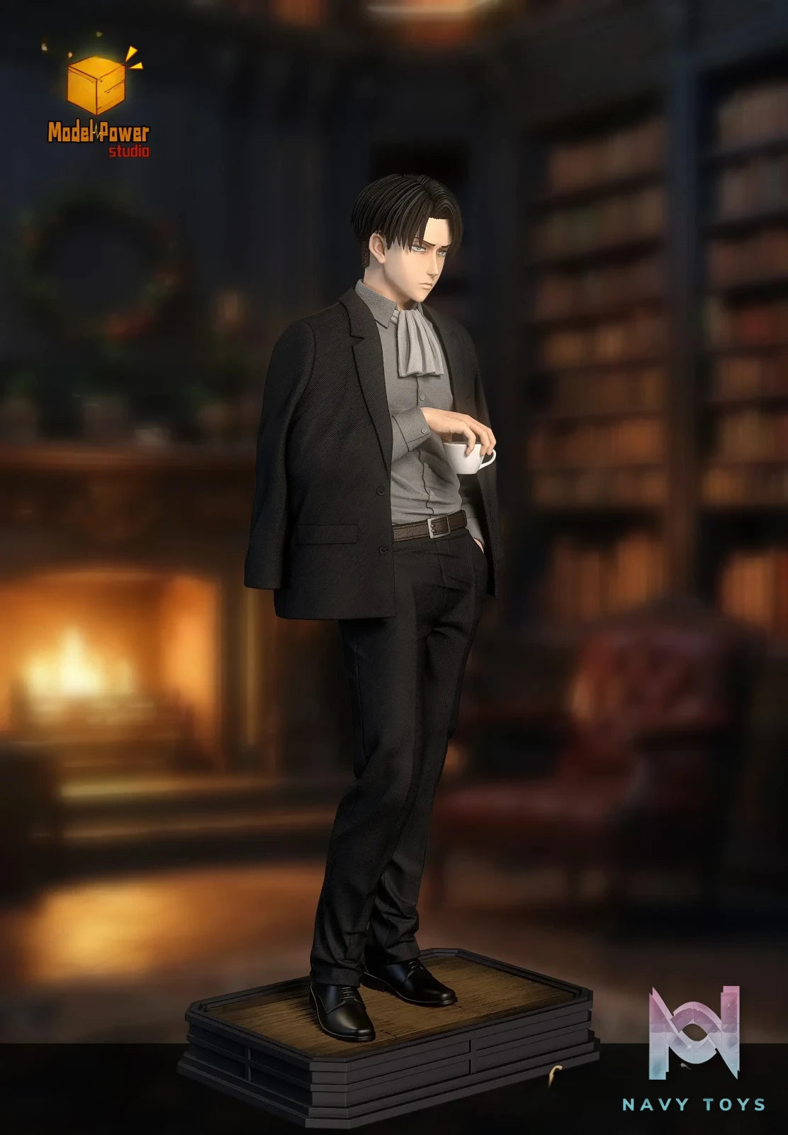 Model Power Studio – Levi Suit Attack on Titan
