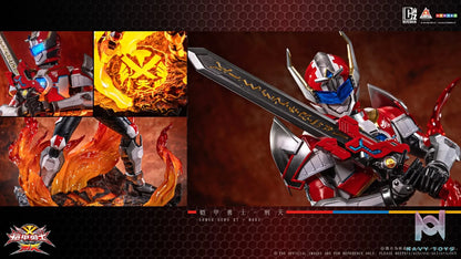 DHZT Studio – 1/6 Scale Armor Hero Atlas Audio-Luminescent Statue (Licensed)