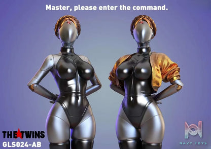 Green Leaf Studio – Atomic Heart – Twin Girl Robot & Refrigerator