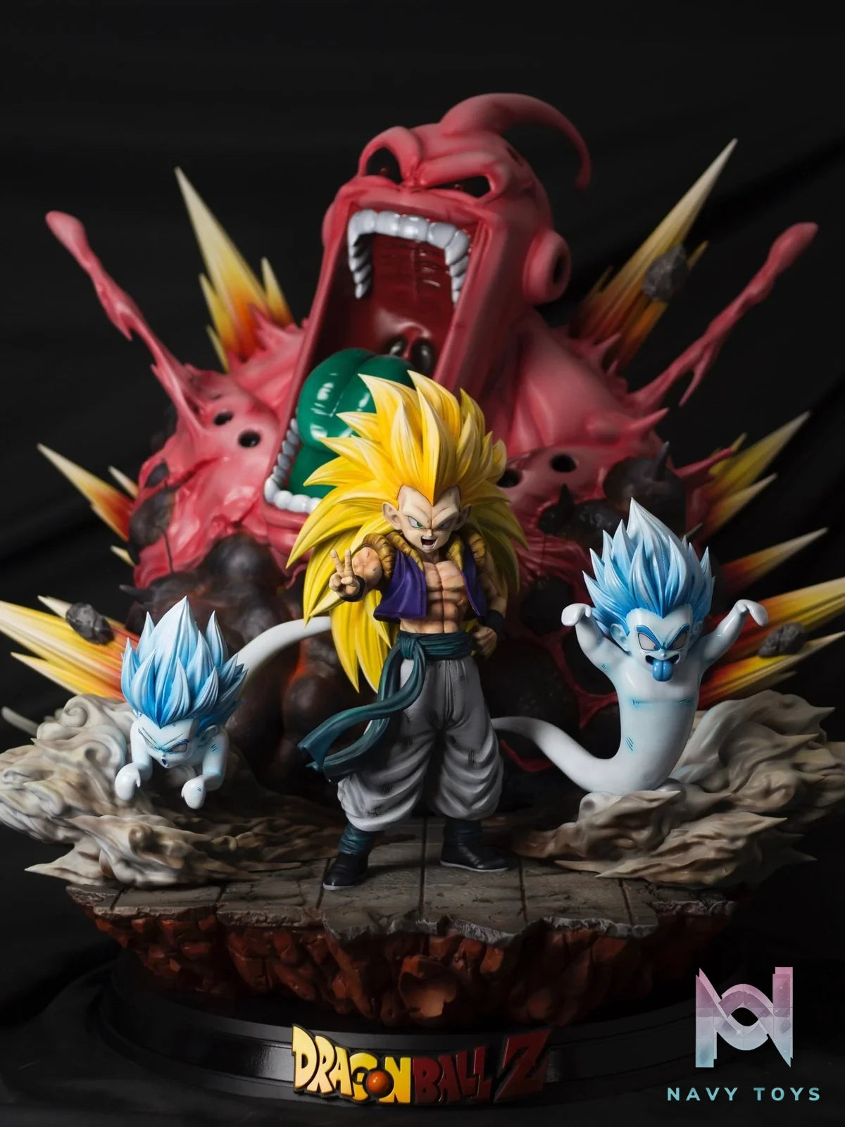 Gotenks - Dragonball - 2% Studio resin statue 2% Studio anime figure